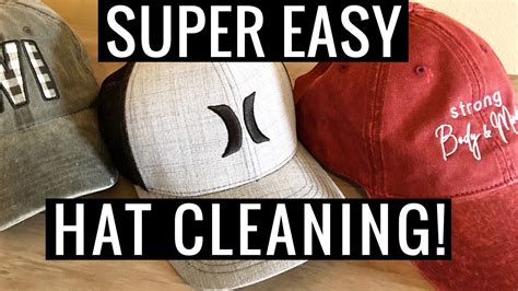 How to clean a hat without ruining the s